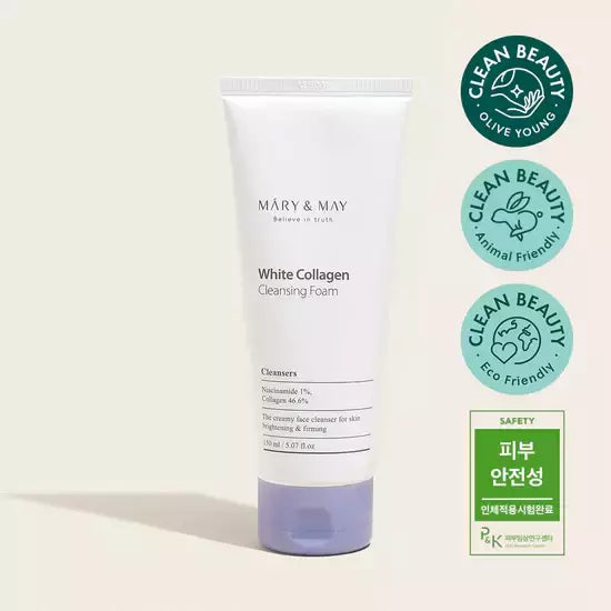 Mary&May - White Collagen Cleansing Foam