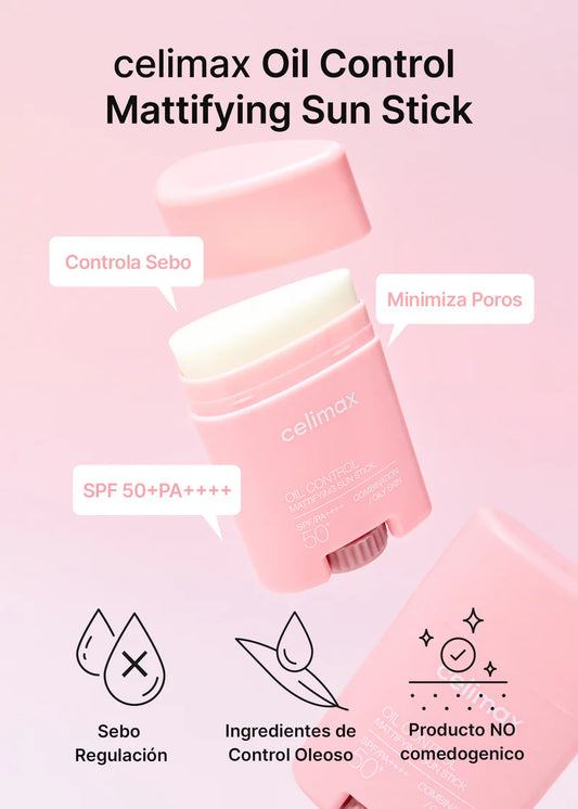 Celimax - Oil Control Mattifying Sun Stick SPF50+ PA++++