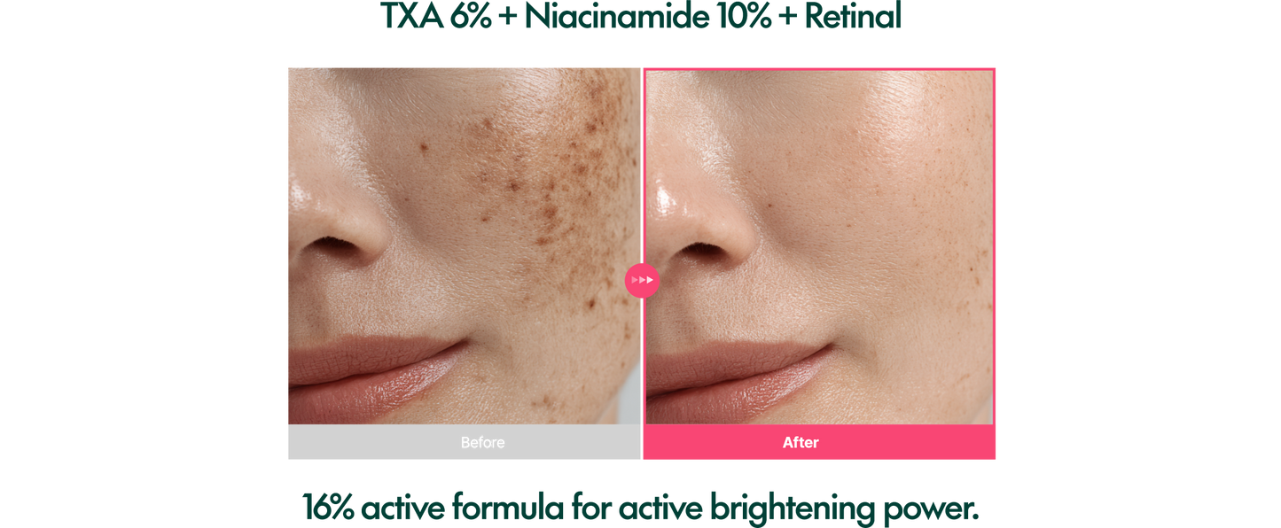 PURITO - TXA 6 Niacinamide 10 Retinal Serum