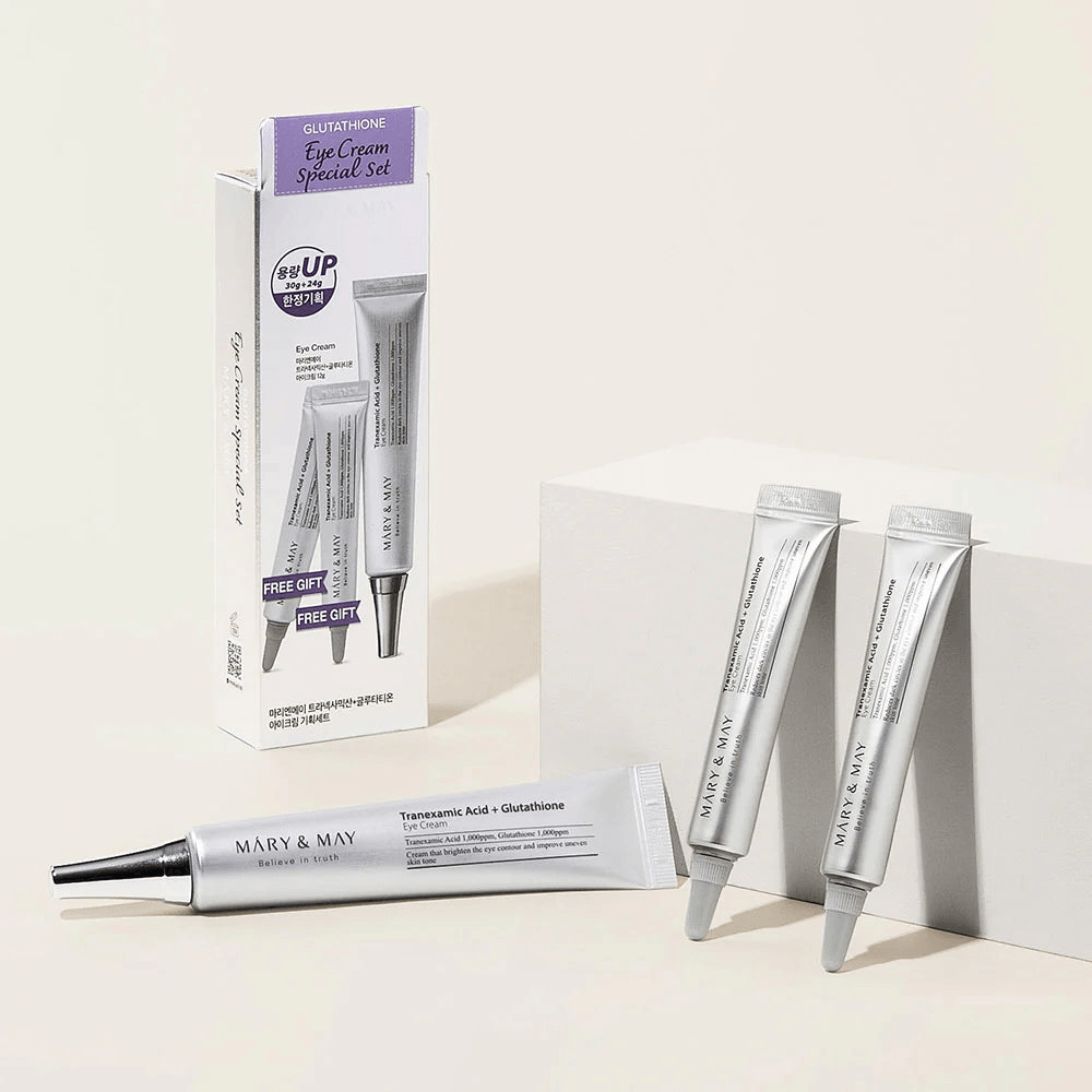 Mary&May - Glutathione Eye Cream Special Set 30g + 12g x2